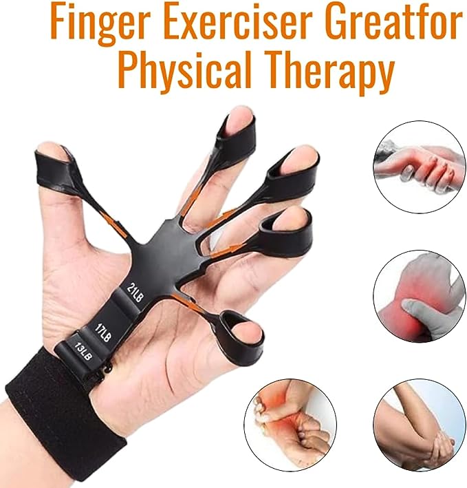 Precision Finger & Forearm Trainer – Advanced Silicone Resistance Tool