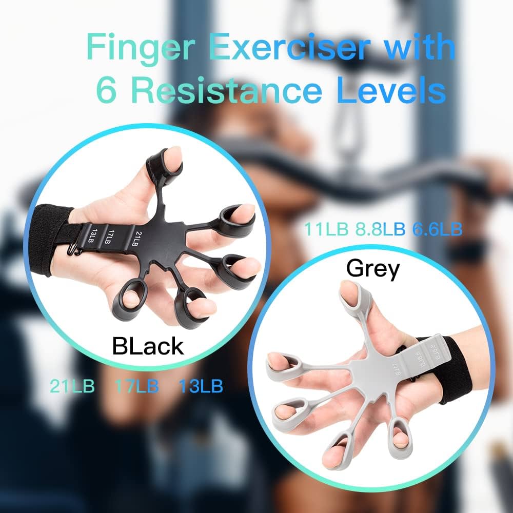 Precision Finger & Forearm Trainer – Advanced Silicone Resistance Tool