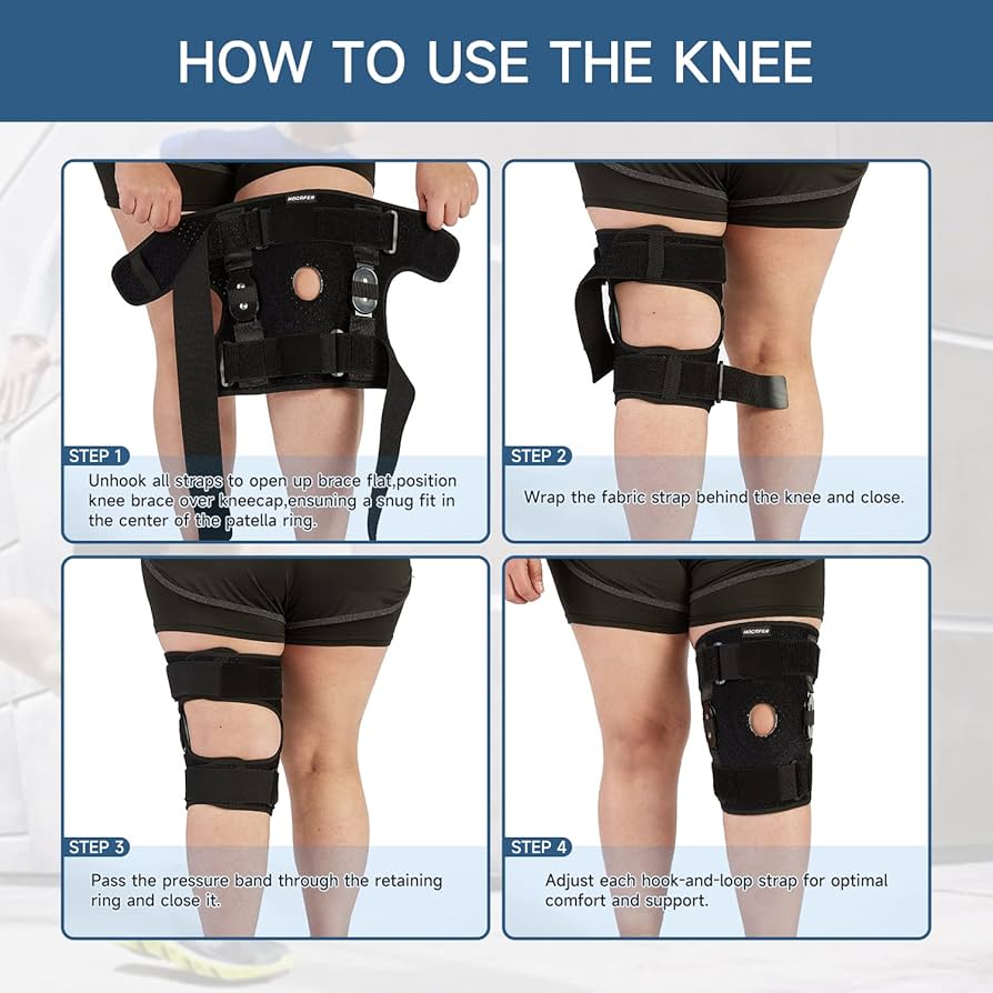 Active Stability Knee Support – Anatomical Comfort for Daily Performance