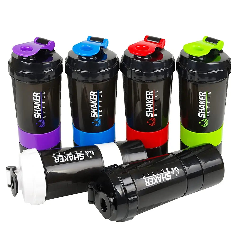 All-in-One 3-Layer Fitness Shaker – Your Daily Nutrition, Simplified
