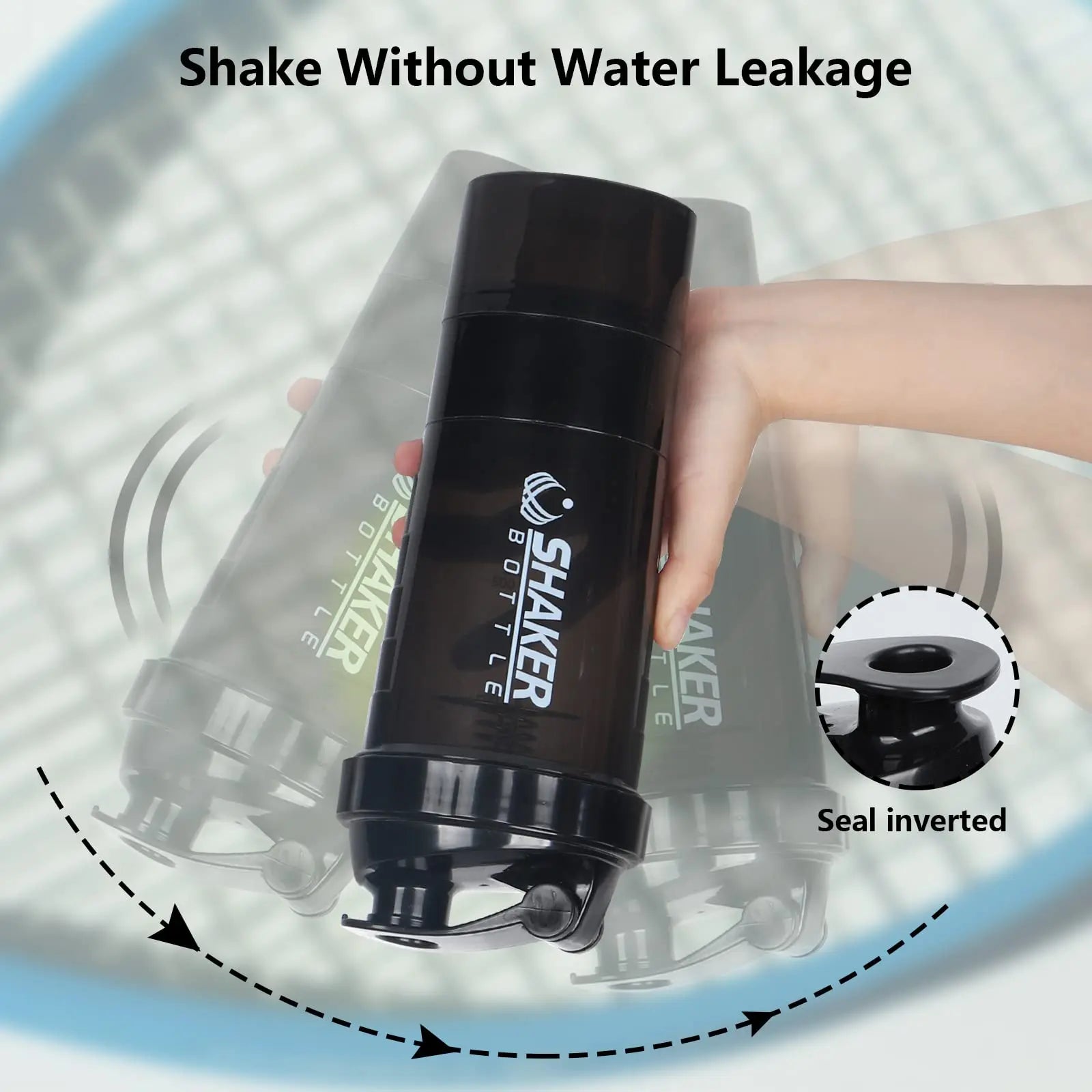All-in-One 3-Layer Fitness Shaker – Your Daily Nutrition, Simplified