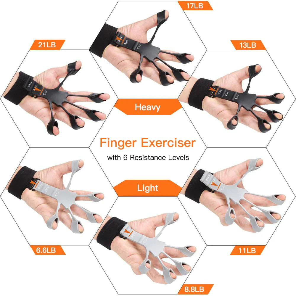 Precision Finger & Forearm Trainer – Advanced Silicone Resistance Tool
