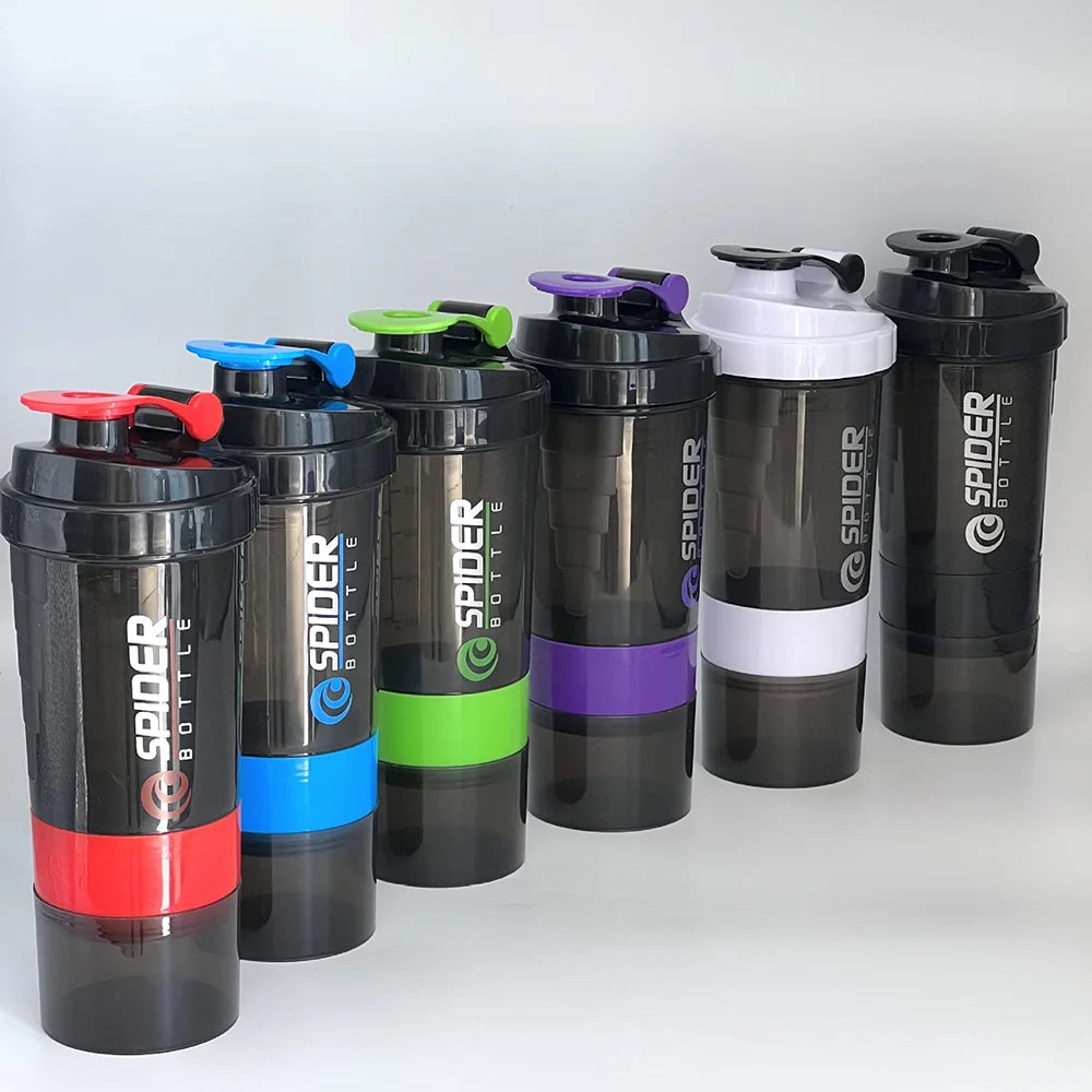 All-in-One 3-Layer Fitness Shaker – Your Daily Nutrition, Simplified