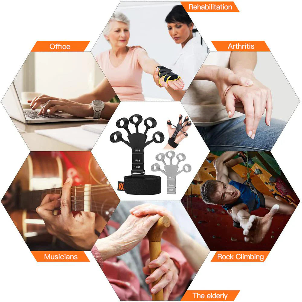 Precision Finger & Forearm Trainer – Advanced Silicone Resistance Tool