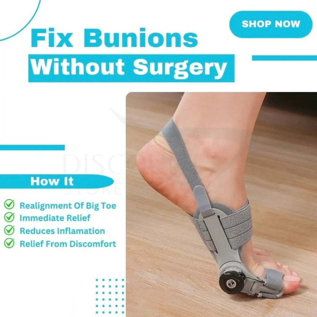 Hinged Comfort Bunion Splint – Advanced Toe Alignment & Mobility Support