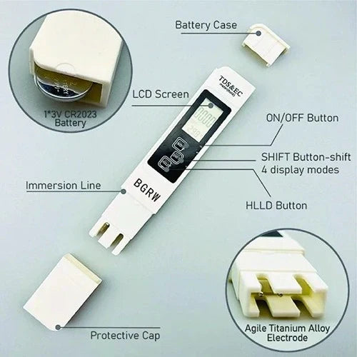 Precision Digital TDS Monitor – Quick & Reliable Water Consistency Tester
